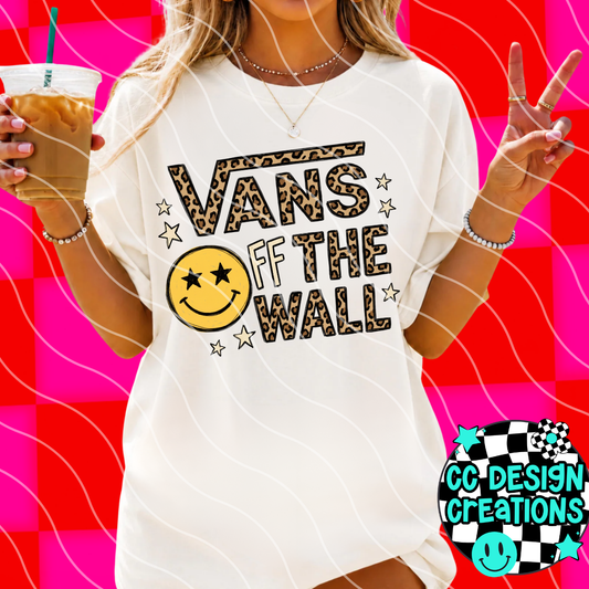 VANS LEOPARD PNG DIGITAL DOWNLOAD
