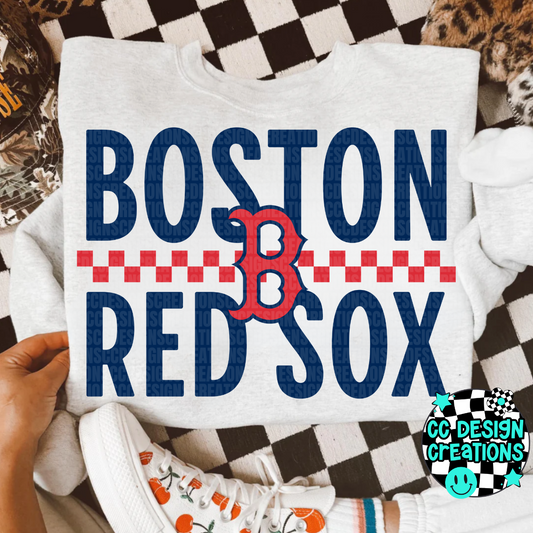 Red Sox Retro PNG Digital Download