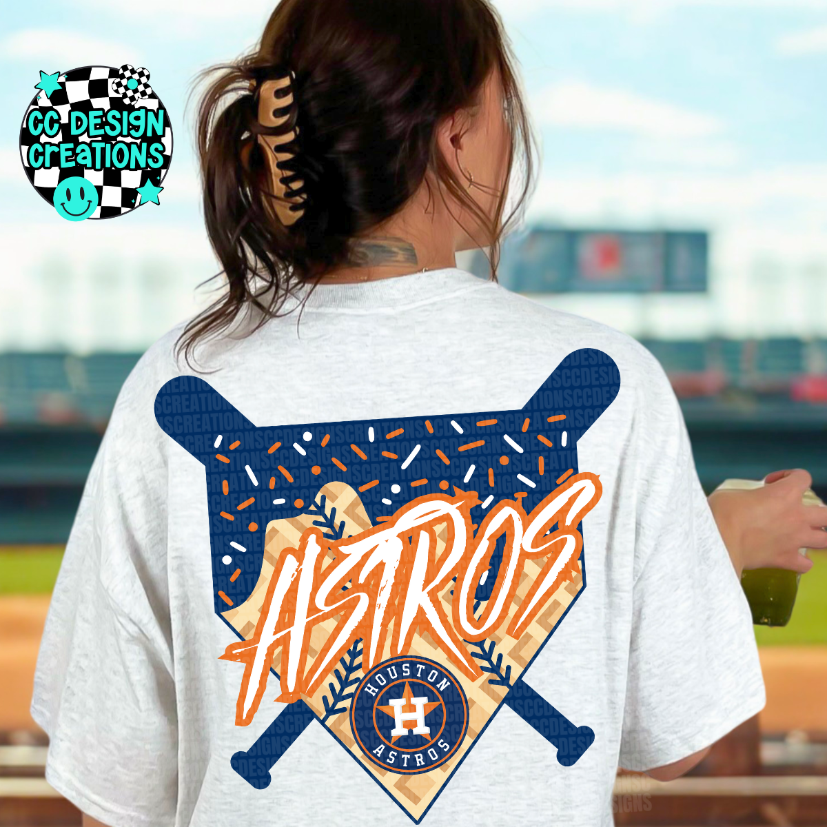 Ast ros Baseball Drip PNG Digital Download