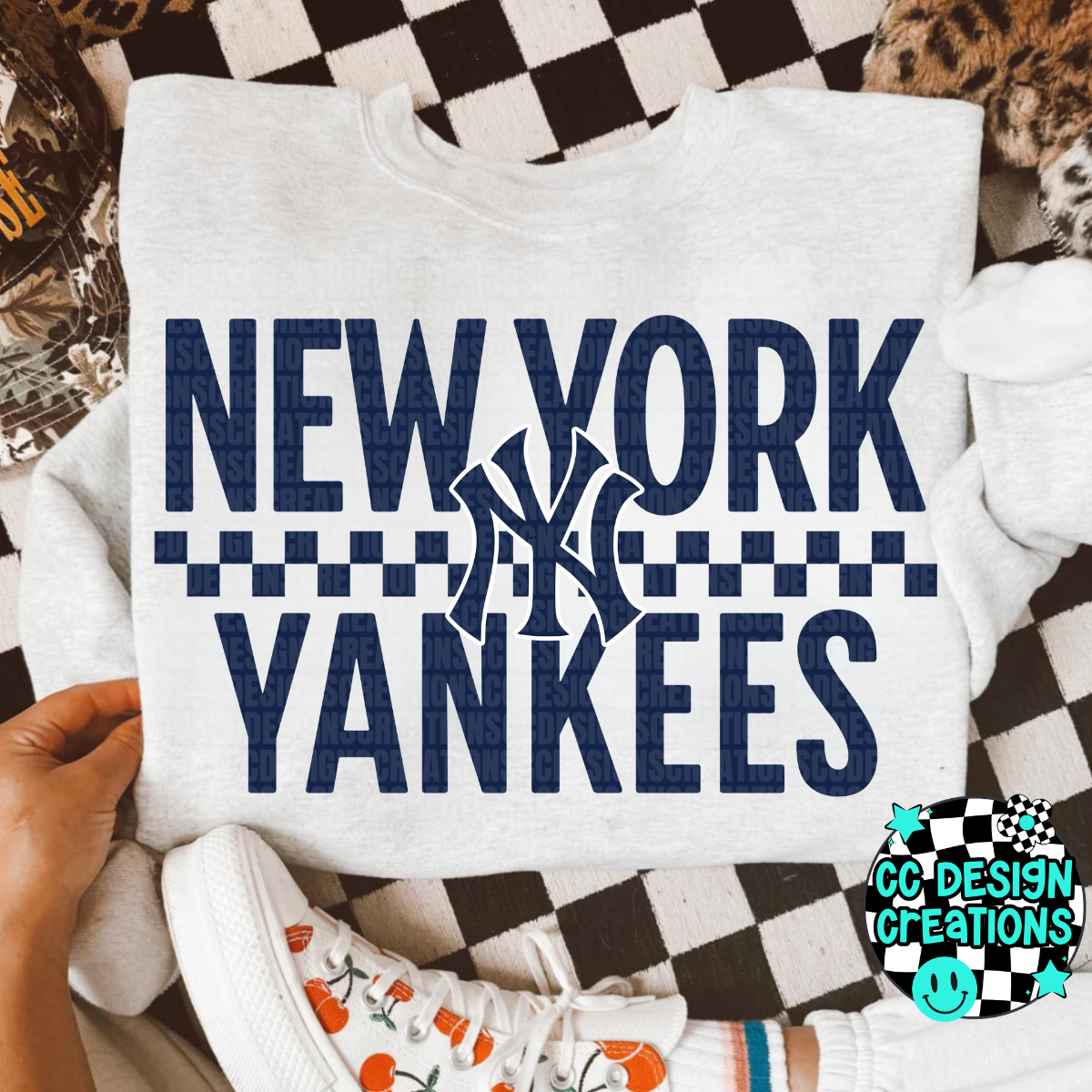 Yankees Retro PNG Digital Download