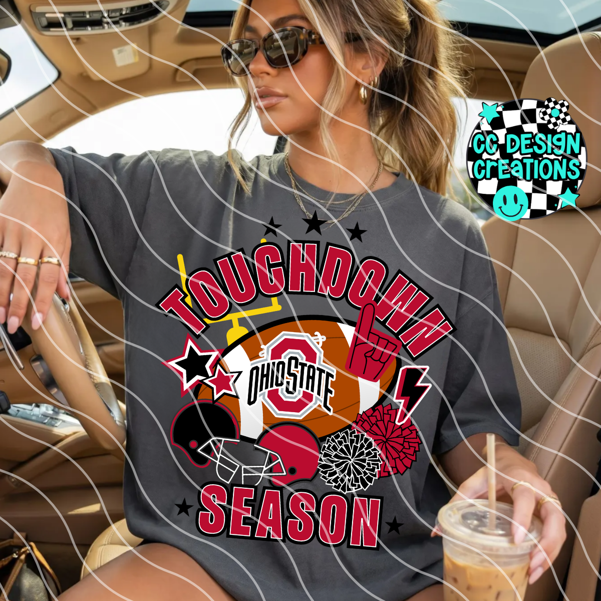 OHIO TOUCHDOWN SEASON PNG DIGITAL DOWNLOAD