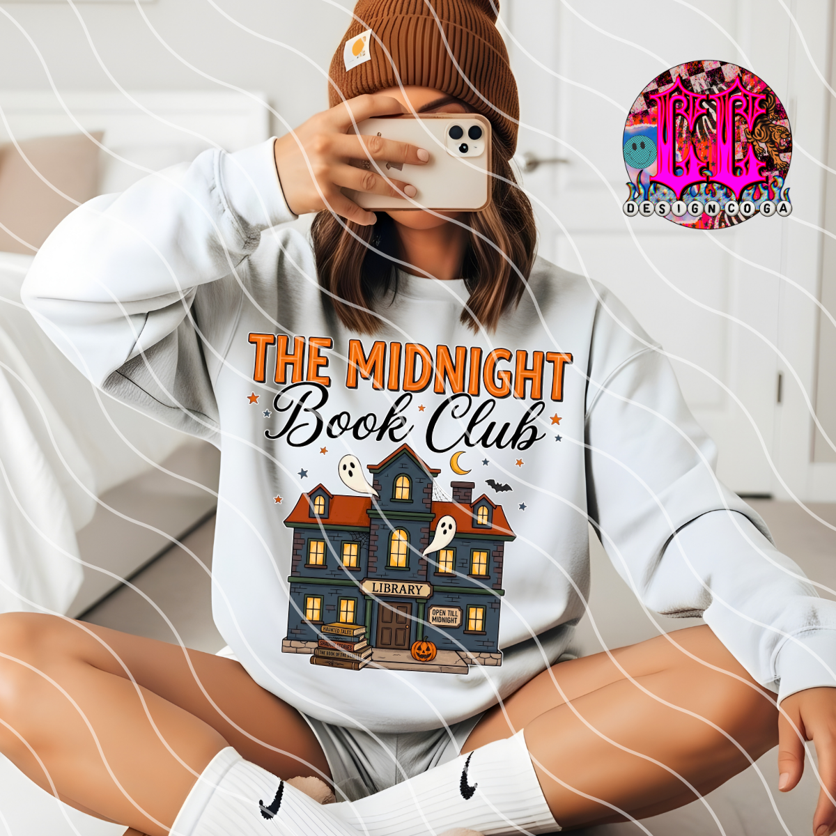 MIDNIGHT BOOK CLUB PNG DIGITAL DOWNLOAD