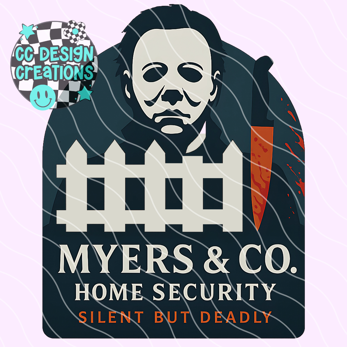 Myers Home Security PNG Digital Download