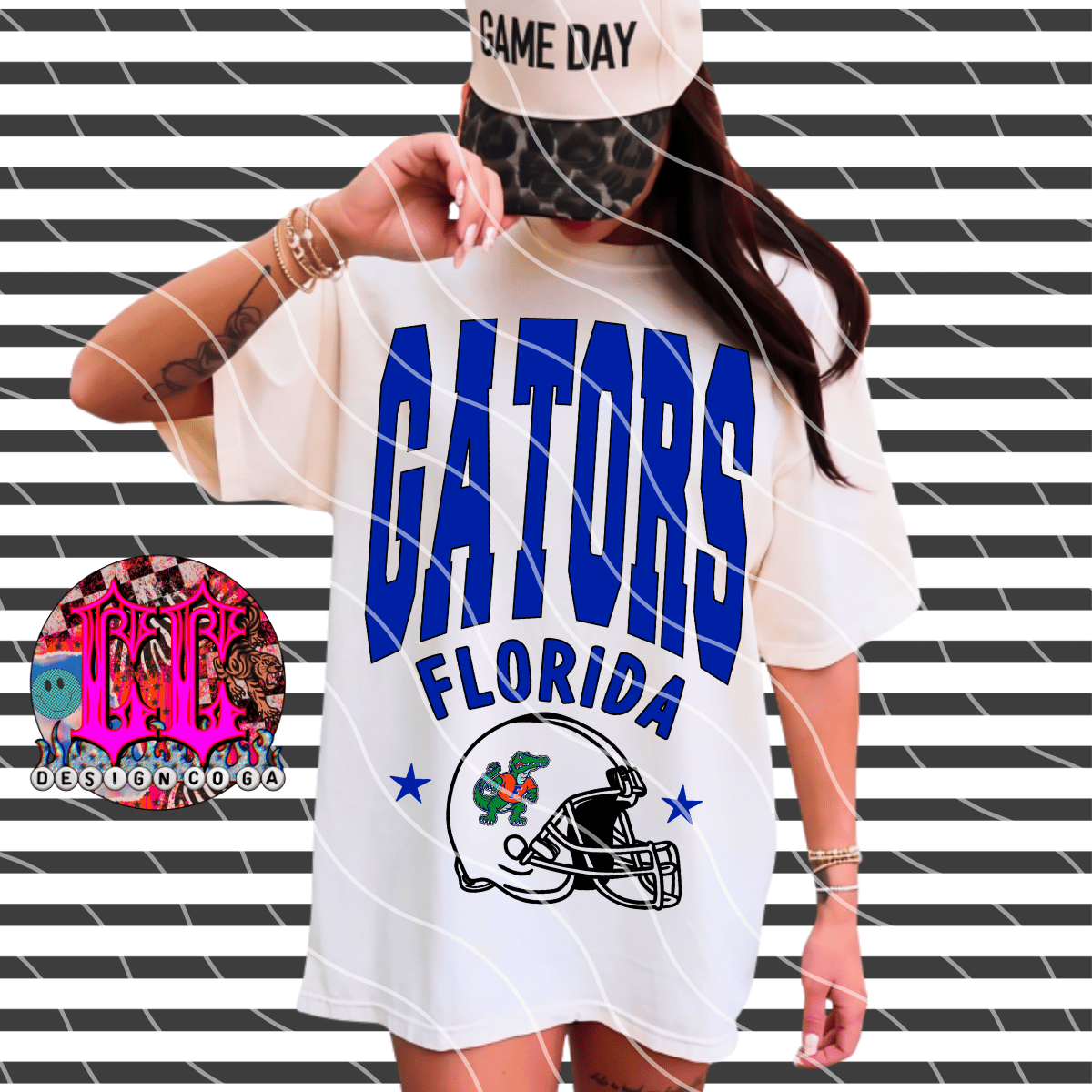 GATORS VARSITY THROWBACK PNG DIGITAL DOWNLOAD