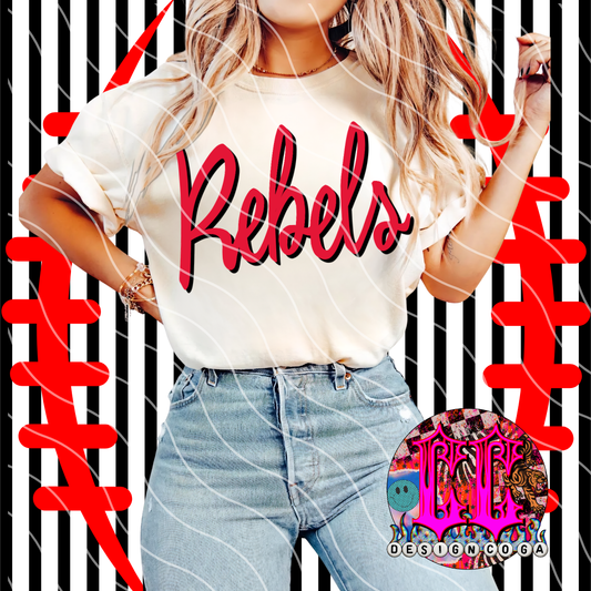 REBELS FOOTBALL TIME PNG DIGITAL DOWNLOAD