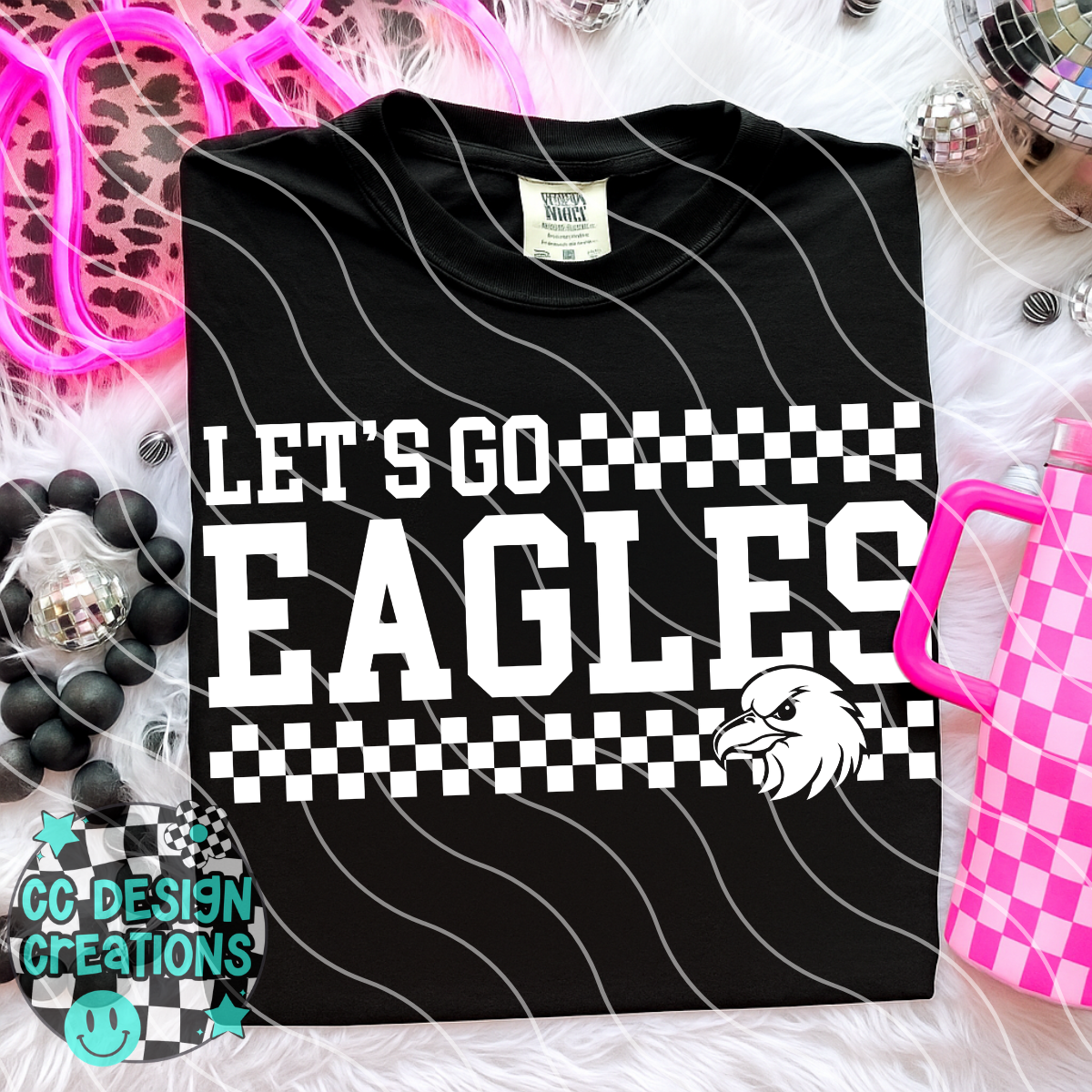 Lets Go Eagles PNG Digital Download