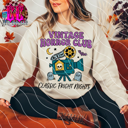 HORROR CLUB PNG DIGITAL DOWNLOAD