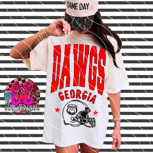 DAWGS VARSITY THROWBACK PNG DIGITAL DOWNLOAD