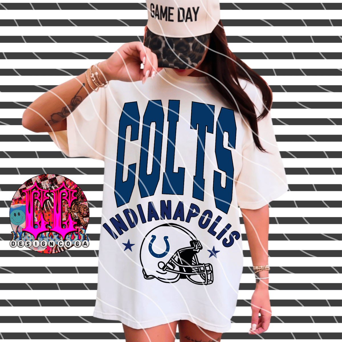 COLTS VARSITY THROWBACK PNG DIGITAL DOWNLOAD