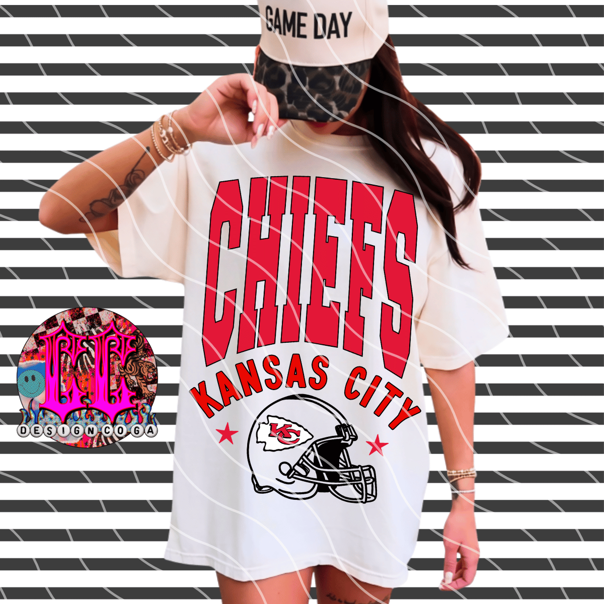 CHIEFS VARSITY THROWBACK PNG DIGITAL DOWNLOAD