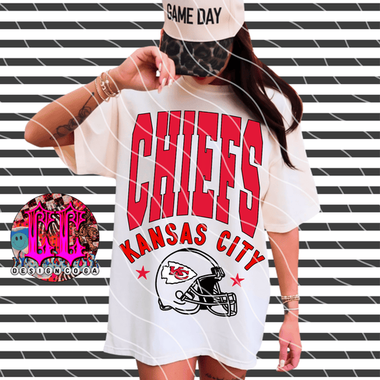 CHIEFS VARSITY THROWBACK PNG DIGITAL DOWNLOAD