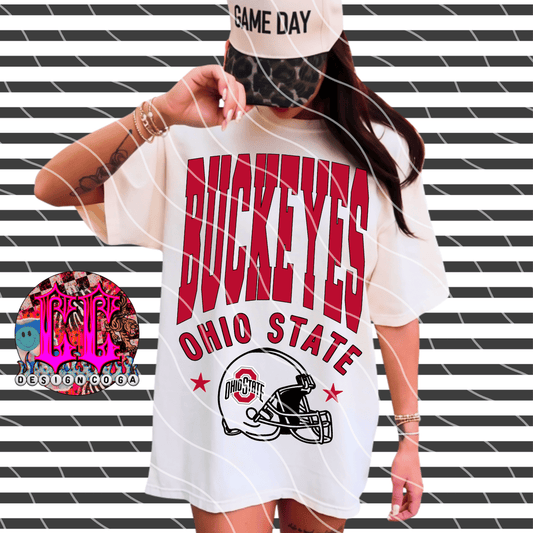 BUCK EYES VARSITY THROWBACK PNG DIGITAL DOWNLOAD