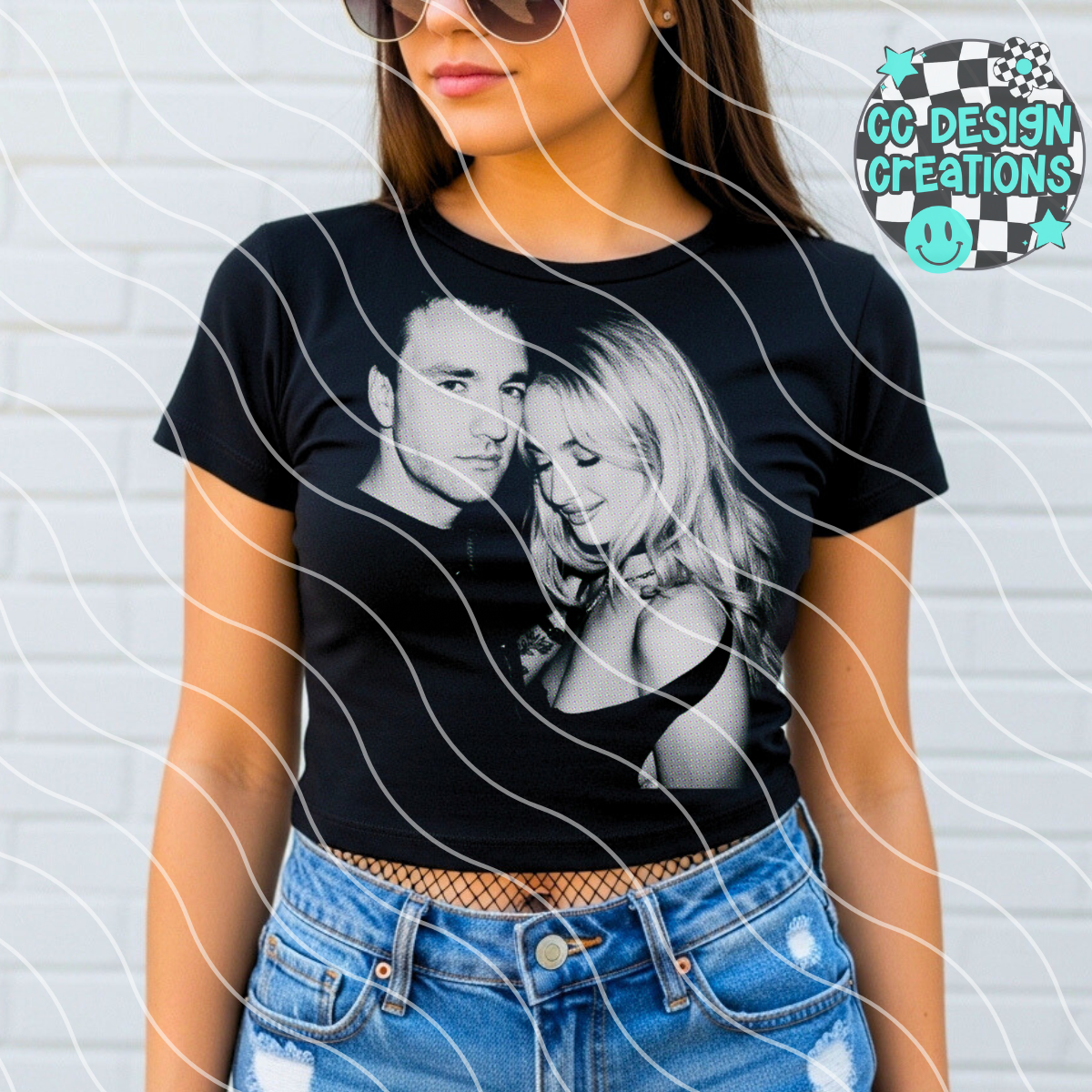 Tell Me Lies Halftone PNG Digital Download