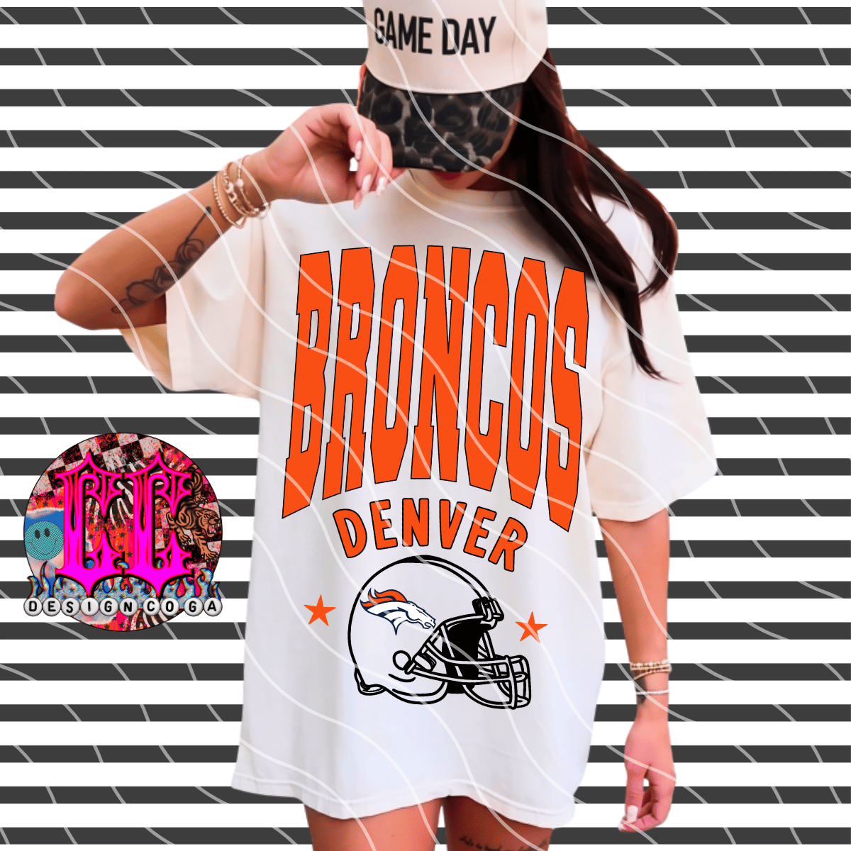 BRONC OS VARSITY THROWBACK PNG DIGITAL DOWNLOAD
