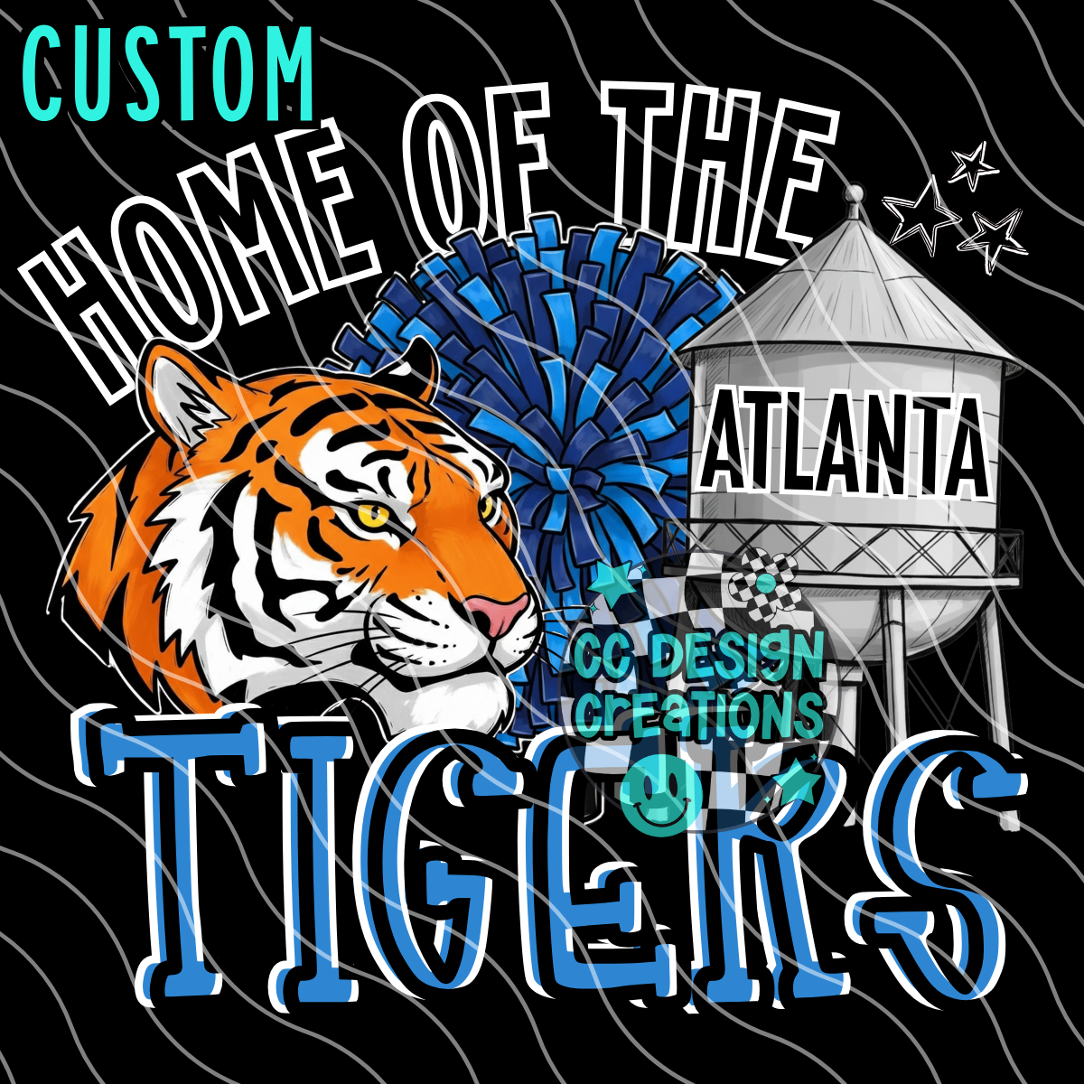 CUSTOM School Pride PNG Digital Download (SPORT, BAND OR CHEER)