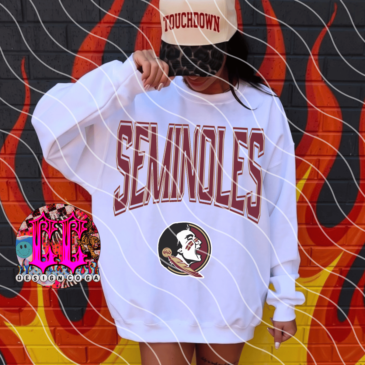 NOLES 2 RETRO FOOTBALL PNG DIGITAL DOWNLOAD