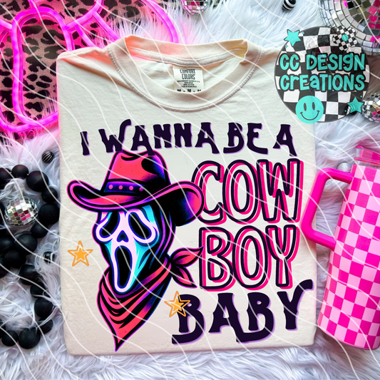 Ghostface Cowboy PNG Digital Download