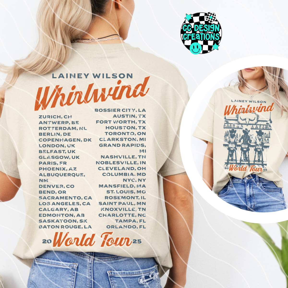 Whirlwind Lainey Tour PNG Digital Download