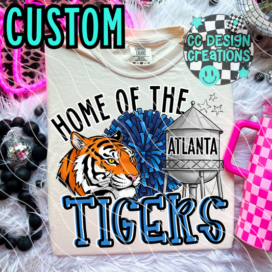 CUSTOM School Pride PNG Digital Download (SPORT, BAND OR CHEER)