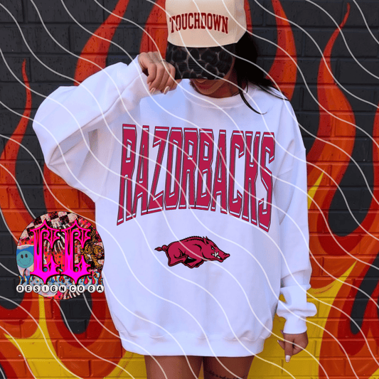 RAZORBKS RETRO FOOTBALL PNG DIGITAL DOWNLOAD