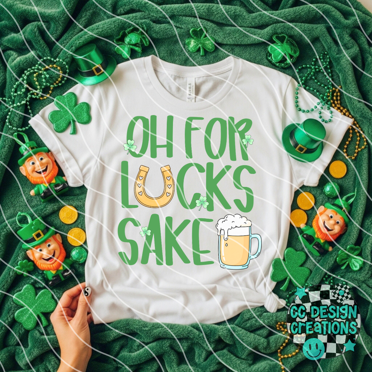 Lucks Sake PNG Digital Download