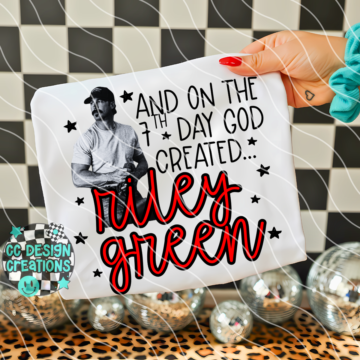 7th Day Riley PNG Digital Download