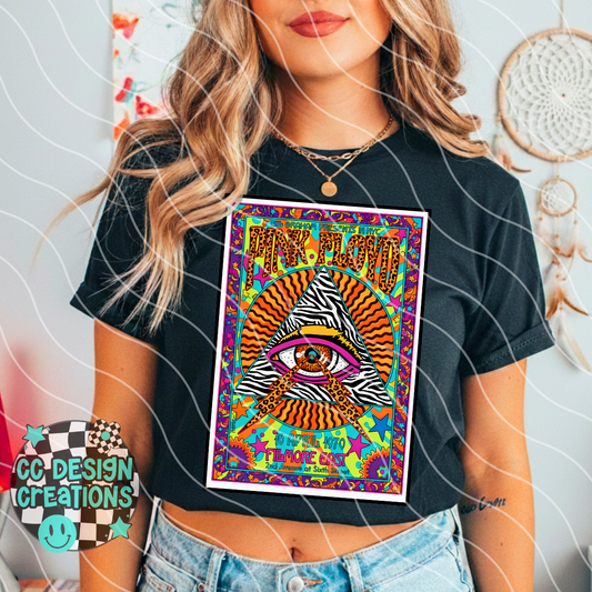 Pink Floyd Wild PNG Digital Download