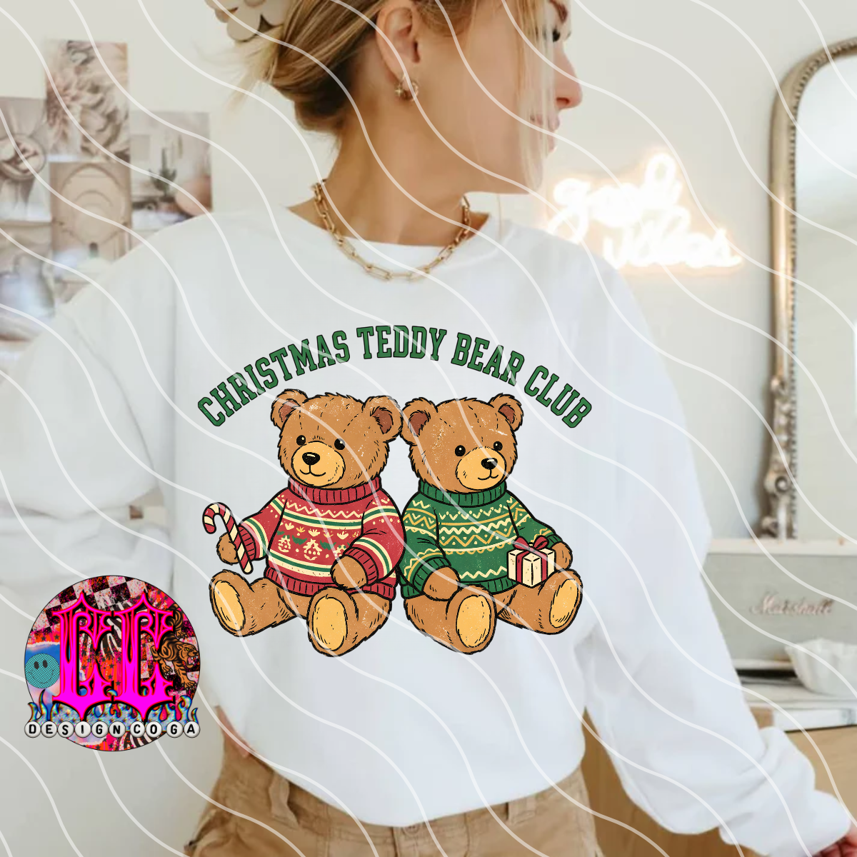 TEDDY BEAR CLUB PNG DIGITAL DOWNLOAD