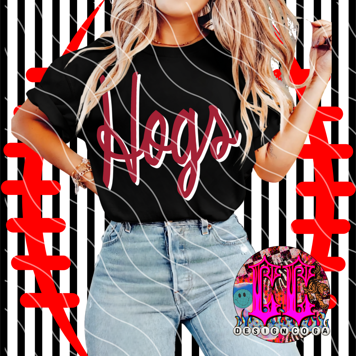 HOGS FOOTBALL TIME PNG DIGITAL DOWNLOAD