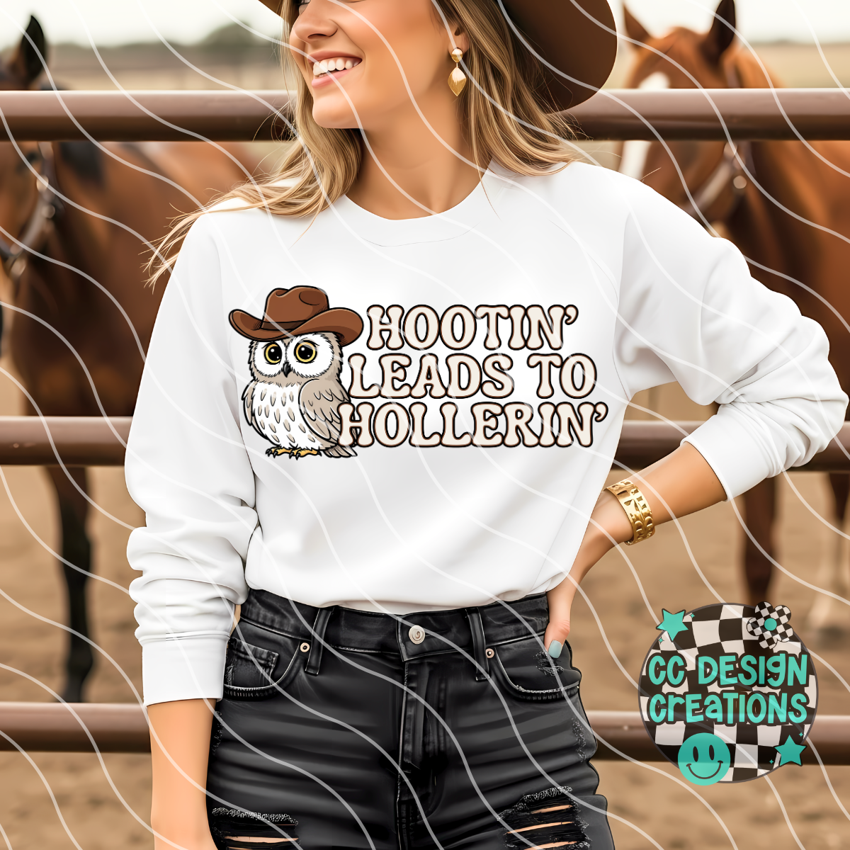 Hootin Leads To Hollerin PNG Digital Download