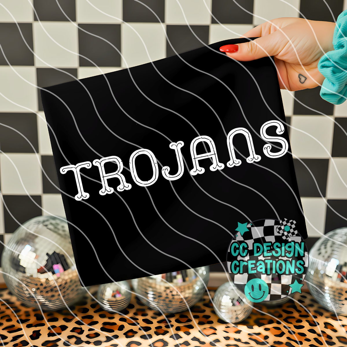 Trojans Western PNG Digital Download