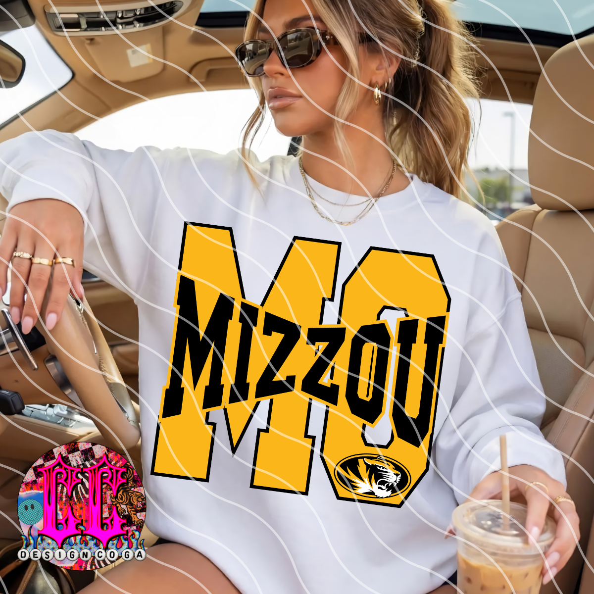 MIZZOU MEGA LETTERS FOOTBALL PNG DIGITAL DOWNLOAD