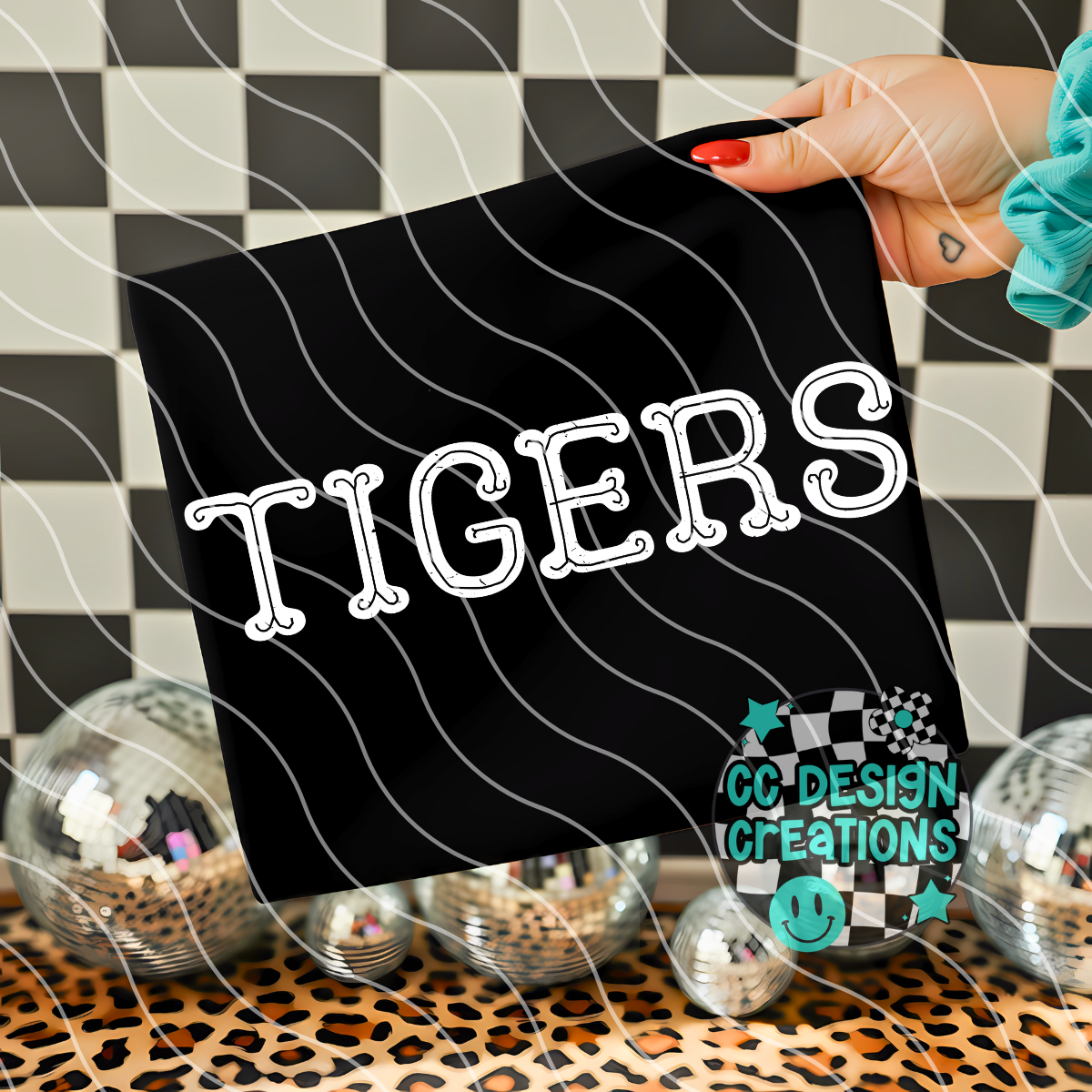 Tigers Western PNG Digital Download