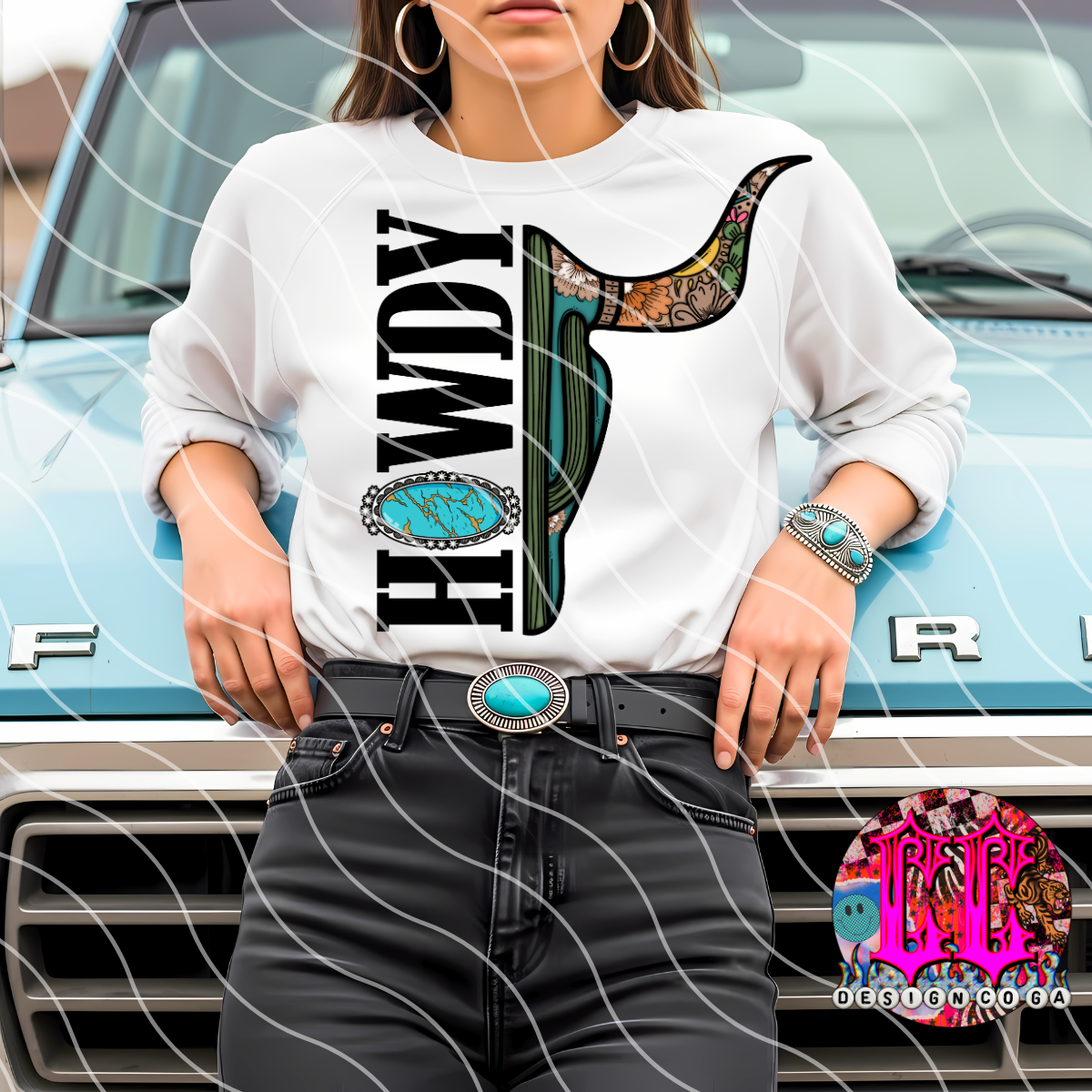 HOWDY BULL PNG DIGITAL DOWNLOAD