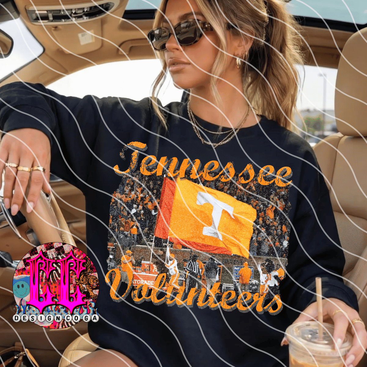 VOLS FOOTBALL VINTAGE PNG DIGITAL DOWNLOAD