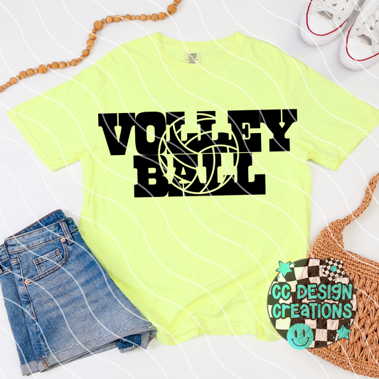 Volleyball See Through PNG Digital Download