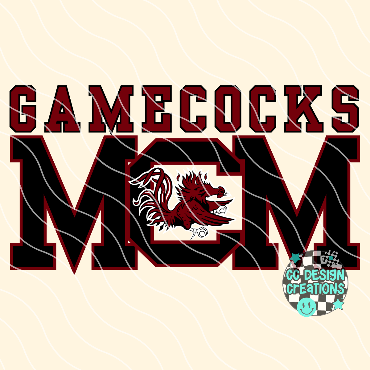 Gamecocks Mom PNG Digital Download