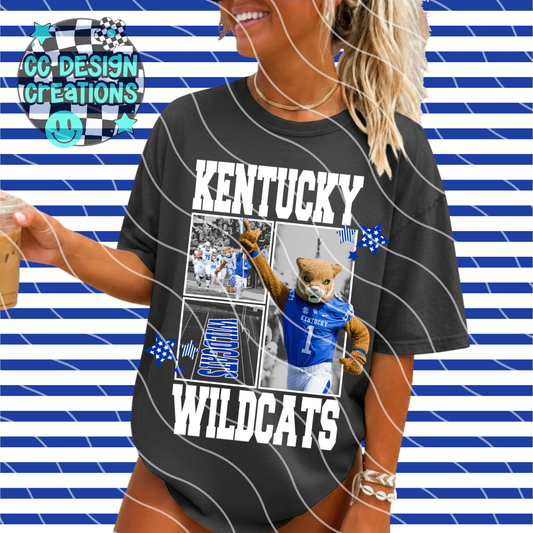 KY FOOTBALL COLLAGE PNG DIGITAL DOWNLOAD (WHITE + BLACK INCLUDED)