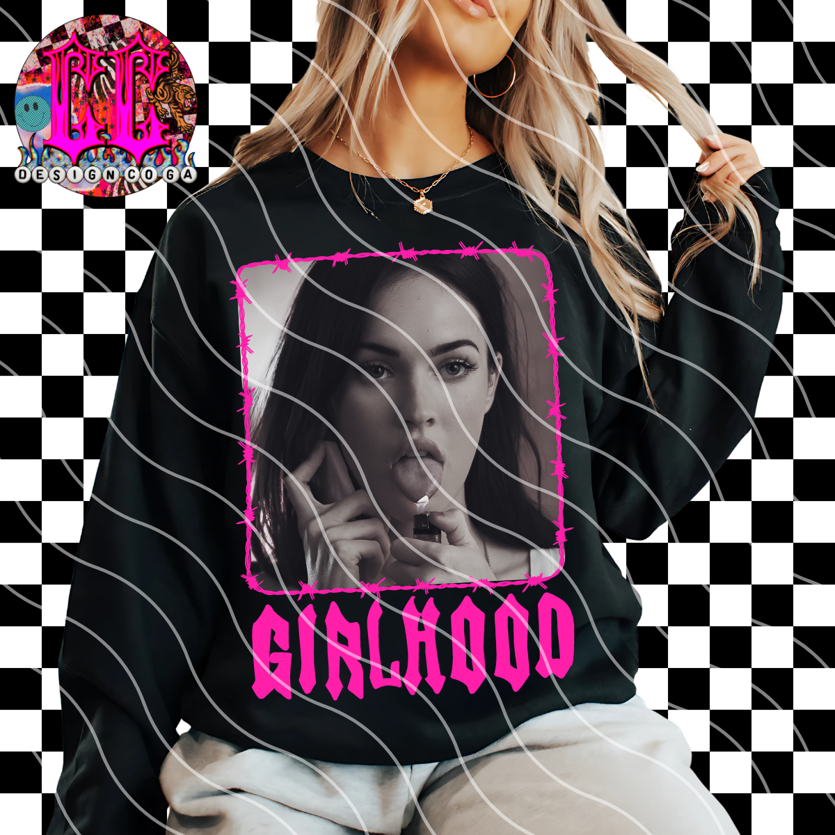 GIRLHOOD PNG DIGITAL DOWNLOAD
