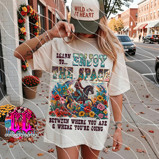 ENJOY THE SPACE PNG DIGITAL DOWNLOAD
