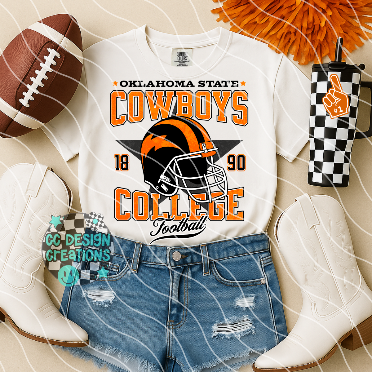 Retro All Star Football Bundle PNG Digital Download (25 Designs)