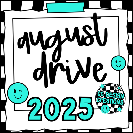 AUGUST 2025 DIGITAL DESIGN DRIVE (140 DESIGNS)