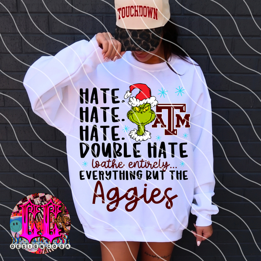 AGG DOUBLE HATE FOOTBALL PNG DIGITAL DOWNLOAD
