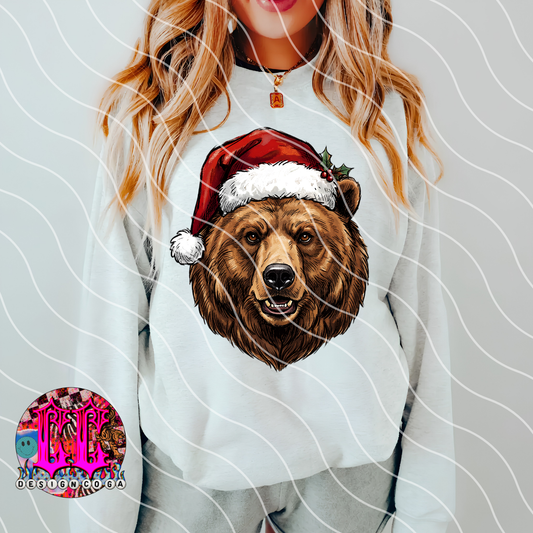 BEARS CHRISTMAS SKETCH MASCOT PNG DIGITAL DOWNLOAD