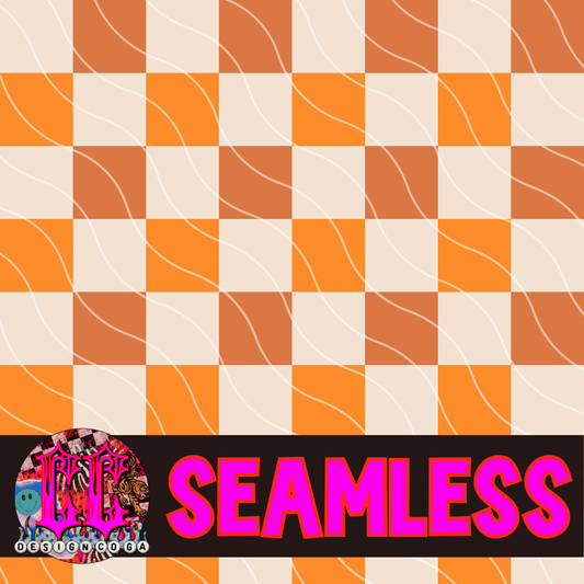 CHECKERED THANKSGIVING SEAMLESS PNG DIGITAL DOWNLOAD