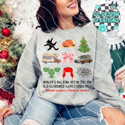Christmas Vacation PNG Digital Download