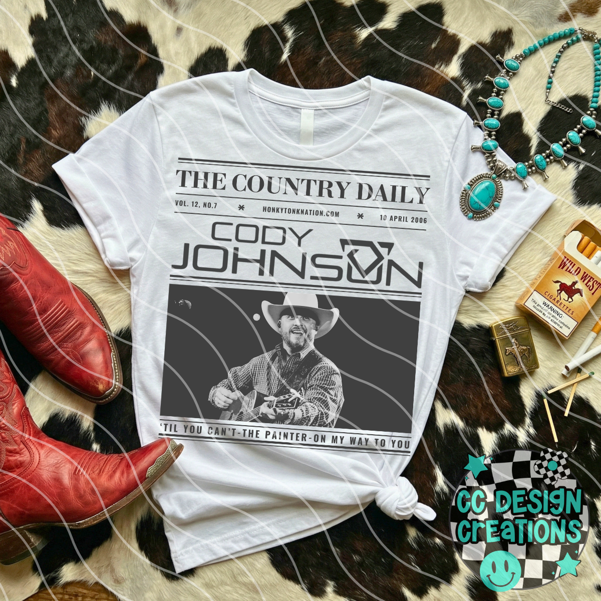Country Newspaper Co Jo PNG Digital Download
