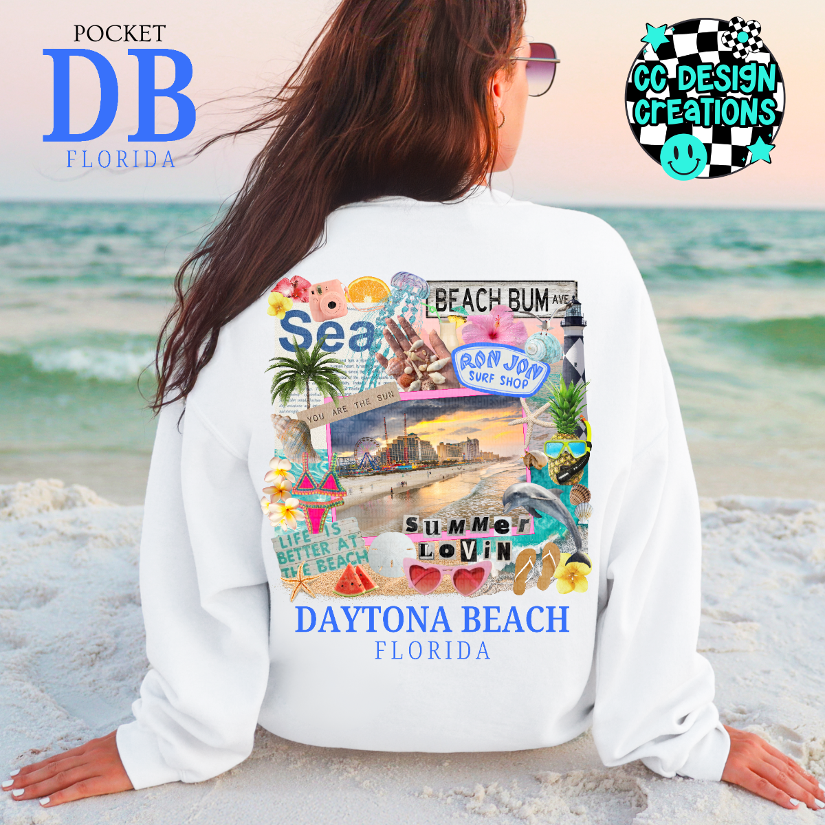 Summer Lovin Daytona Beach PNG Digital Download
