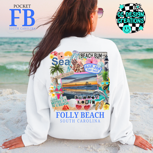 Summer Lovin Folly Beach PNG Digital Download