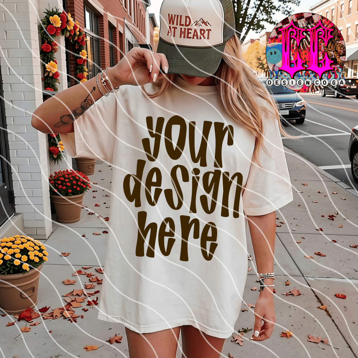 IVORY TEE FALL MOCK